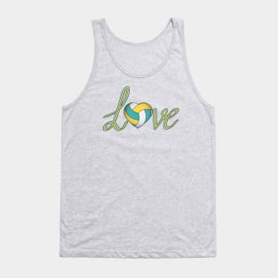 Love Volleyball Tank Top